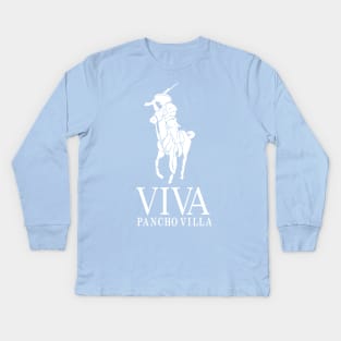 Viva Grande Blanco Kids Long Sleeve T-Shirt